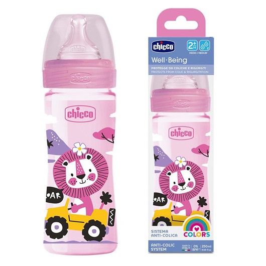 בקבוק וולביאינג 250 מ"ל - Well Being Feeding Bottle / צ'יקו Chicco