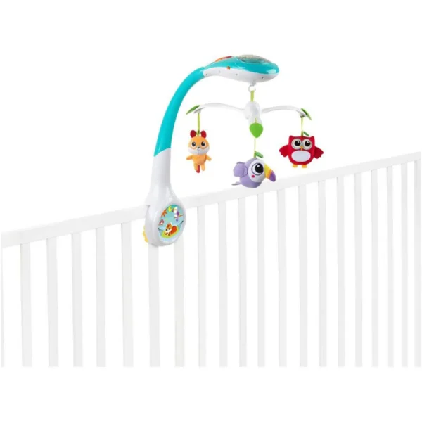 ⁦מובייל מוזיקלי היער הקסום עם מקרן – Toy Magic Forest Cot Mobile Projection⁩ – תמונה ⁦7⁩