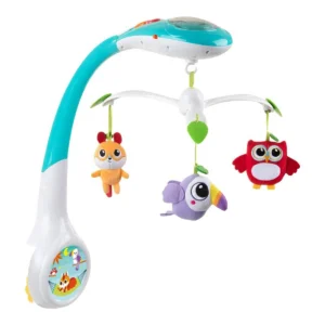 מובייל מוזיקלי היער הקסום עם מקרן – Toy Magic Forest Cot Mobile Projection