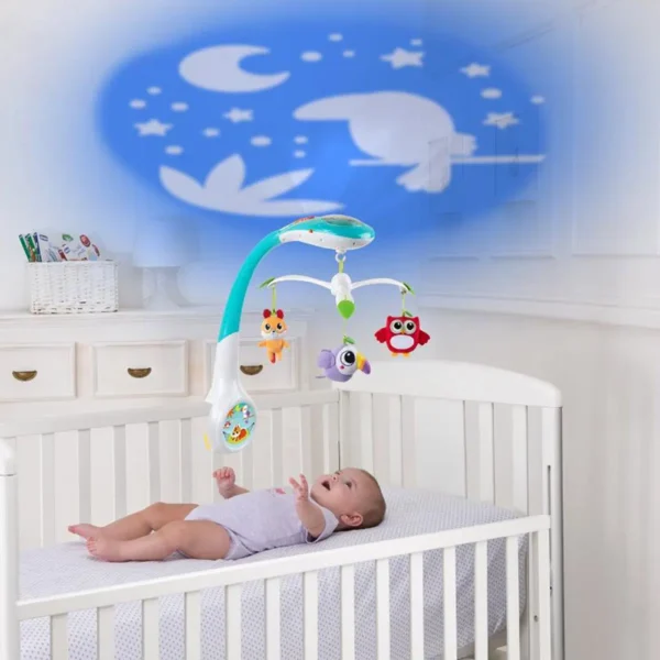 ⁦מובייל מוזיקלי היער הקסום עם מקרן – Toy Magic Forest Cot Mobile Projection⁩ – תמונה ⁦8⁩